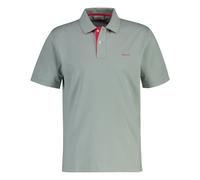 GANT Herren Poloshirt - REGULAR CONTRAST PIQUE RUGGER, Knopfleiste, Cotton Stretch Grau (Ceramic Grey) M