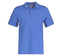 Poloshirt GANT "Poloshirt Regular Shield Pique Polo 1er Pack", Herren, Gr. M, blau (blau (perfect blau)), Obermaterial: 100% Baumwolle CO., Shirts (68415805-M) blau (perfect blau)