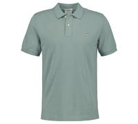 GANT Herren Poloshirt - SLIM SHIELD PIQUE POLO, Kurzarm, Knopfleiste, Logo Weiß (Ceramic Grey) M