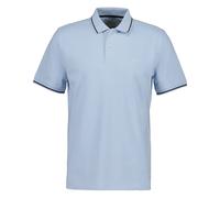 GANT Herren Poloshirt - TIPPING PIQUE RUGGER, Kurzarm, Knopfleiste, Logo, uni Blau (Fresh Blue) L