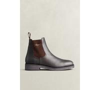 GANT Herren Prepdale Chelsea Boot aus Leder (45) DARK Braun