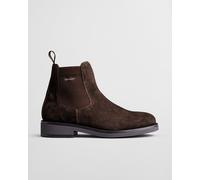 GANT Herren Prepdale Chelsea Boot aus Veloursleder (44) DARK Braun