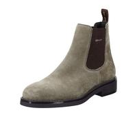 GANT Herren Prepdale Chelsea-Stiefel, Dark Taupe, 46 EU