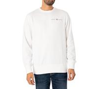 GANT - Graphic Rundhals-Sweatshirt mit Print eggshell - Gr. - XXL