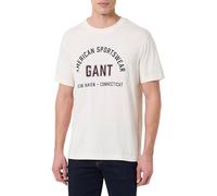 Gant T-Shirt Herren ecru, L