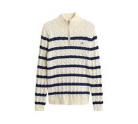 Gant Herren Pullover aus Baumwolle, creme, Gr. XXXL