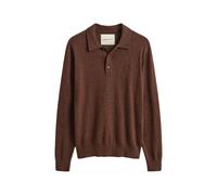 Gant Herren Pullover aus Leinenmix, braun, Gr. L