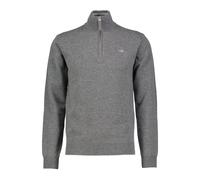 Gant Herren Pullover aus Wolle, anthrazit, Gr. S