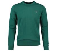 GANT Herren Pullover - CLASSIC COTTON C-NECK, Strickpullover, Rundhals, Baumwolle 4XL Grün