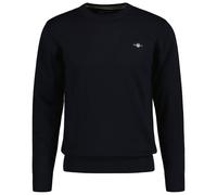 Gant Herren Classic Cotton C-Neck Pullover, Evening Blue, 4XL EU