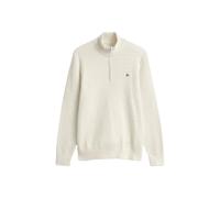 Gant Herren Pullover mit Bio-Baumwolle, creme, Gr. S