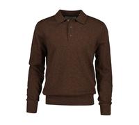 Gant Herren Pullover Slub Cotten Linen Polo Hazelnut Melange L