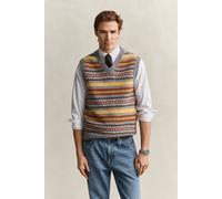 GANT Herren Pullunder mit Fair-Isle-Muster (XXXL) MULTICOLOR