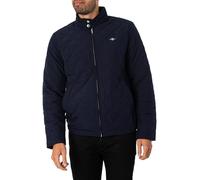 GANT Herren Quilted Windcheater Jacke, Evening Blue, Standard