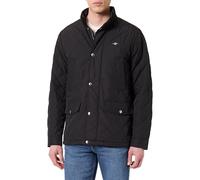 GANT Herren Quilted Windcheater MID Jacket Jacke, Black, M