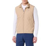 GANT Herren Quilted Windcheater Vest Weste, Dark Khaki, XL