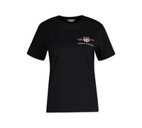 Gant Herren Reg Archive Shield T-Shirt T Shirt, Schwarz, L EU