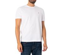 GANT Herren T-Shirt - REGULAR ARCHIVE SHIELD, Rundhals, kurzarm, Baumwolle, Print Weiß 4XL