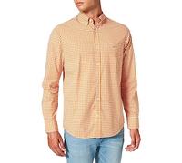 GANT Herren REG Broadcloth Gingham BD, DK Mustard ORANGE, M