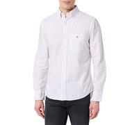 GANT Herren REG Classic Oxford Stripe Shirt Hemd, White, XL