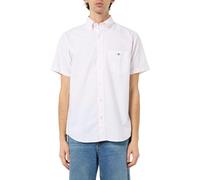 Gant Herren Reg Classic Oxford Stripe Ss Shirt Hemd (1er Pack)