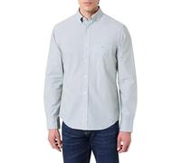 GANT Herren Reg Classic Poplin Banker Shirt Hemd, Grün, L EU