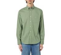 GANT Herren REG Classic POPLIN Shirt Hemd, Kalamata Green, 56