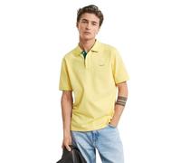 GANT Herren REG Contrast Pique SS Polo Polohemd, Banana Yellow, S