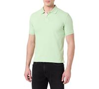GANT Herren REG Contrast Pique SS Polo Polohemd, Strong Green, Small