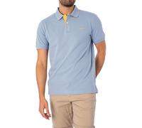 GANT Herren REG Contrast Pique SS Rugger, Dove Blue, M