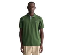 GANT Herren REG Contrast Pique SS Rugger, Pine Green, XXL
