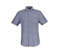 GANT Herren Reg Cotton Linen Ss Shirt Hemd