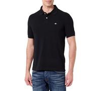 GANT Herren Polohemd Reg Emb Archive Shield – Schwarz – XXL
