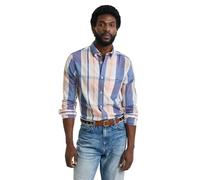 GANT Herren REG Indian Madras Shirt Hemd, Eggshell, XL