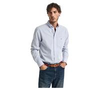 GANT Herren REG Micro Print Shirt Hemd, Light Blue, 3XL