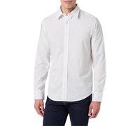 GANT Herren REG Micro Print Shirt Hemd, Weiß, XXL