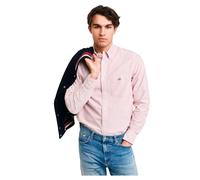 GANT Regular Fit Hemd Iron Red, Gestreift