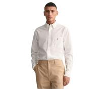 Gant Oxford Regular Fit Langarmhemd 4XL White