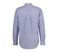 GANT Herrenhemd Reg Poplin Banker Stripe – Regular Fit Popeline Langarm – College Blue 4XL