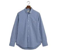 GANT Herren REG POPLIN Gingham Shirt Hemd, College Blue, 5XL