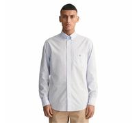 GANT Herren Reg Poplin Gingham Shirt Klassisches Hemd, Light Blue, 3XL EU