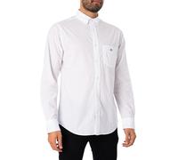 GANT Herren Reg Poplin Shirt – Klassisches Hemd, Weiß, XL EU