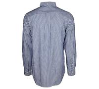 GANT Herren REG POPLIN Stripe Shirt Klassisches Hemd, College Blue, Standard
