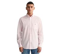 GANT Herren Reg Poplin Stripe Shirt Klassisches Hemd, Light Pink, XXL EU