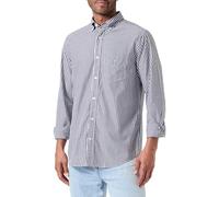 Gant Herren Freizeithemd STRIPE aus Popeline Regular Fit, schwarz, Gr. XXL