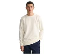 GANT Herren Reg Shield C-neck Sweatshirt, Eggshell, XXL EU