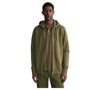 Gant Herren Reg Shield Full Zip Hoodie Kapuzenpullover, Juniper Green, XXL EU