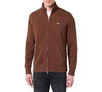 Gant Herren Sweatjacke SHIELD, braun, Gr. M