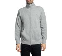 Gant Herren Reg Shield Full Zip Sweatshirt, Grey Melange, 3XL EU