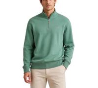 GANT Herren Shield Sweatshirt mit halblangem Reißverschluss (M) SURPLUS MINT